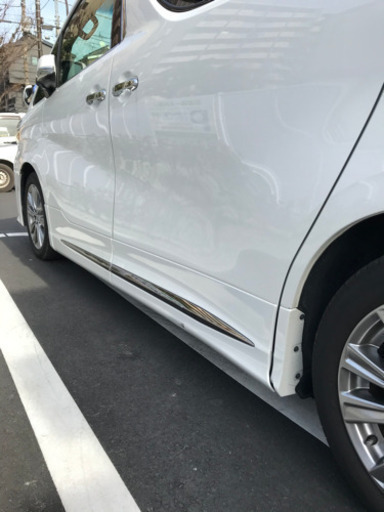 30系 アルファード/ヴェルファイア モデリスタ サイドスカート 助席側