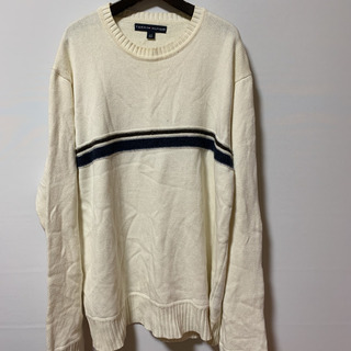 TOMMY HILFIGER     白セーターサイズL