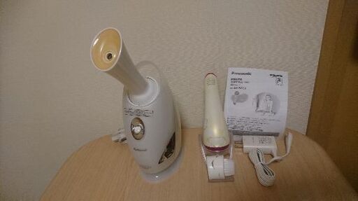 【取引中】美容セット イオンスチーマー\u0026洗顔美容器