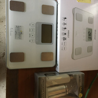 【商談中】新古体重計  新品ドライヤー