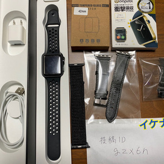 値下げ!!NIKEアップルウォッチApplewatch3 GPS...