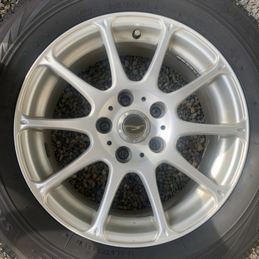 【超美品!!】スタッドレスタイヤ アルミホイールセット バリ山 215/60R16