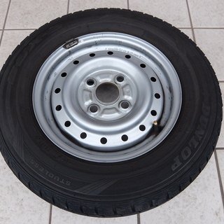 【☆値下げ☆応急・予備にどうぞ】軽自動車用145/80R12スタ...