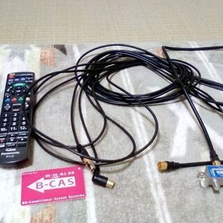 Panasonic液晶テレビ液晶割れ　リモコン　テレビ線　分波器付き