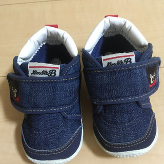 ベビーシューズ　ダブルビー　13cm