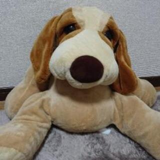 犬のぬいぐるみ