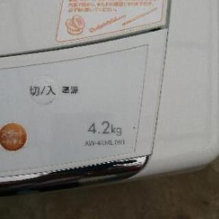 洗濯機 AW-S42ML   2013年