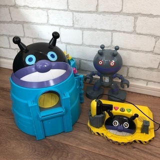 バイキンマン  バイキン工場　バイキン基地　アンパンマン 