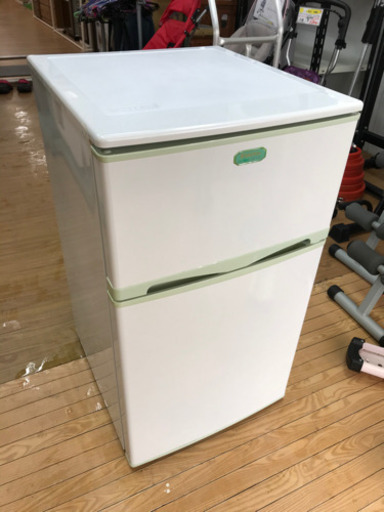 【リサイクルサービス八光　田上店　安心の1か月保証　配達・設置OK】Elabitax　エラヴィタックス　2ドア冷凍冷蔵庫(96L・右開き) ホワイト ER-105-W