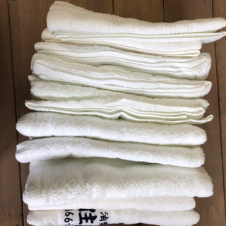 粗品タオル未使用品10枚の画像