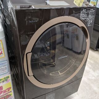 0217-01 2019年製 東芝 12/7kg ドラム式洗濯機 ZABOON タッチパネル 福岡城南片江 0217-01 2019年製 東芝 12/7kg ドラム式洗濯機 ZABOON