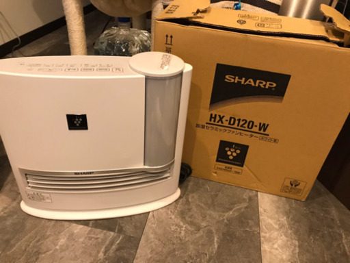 加湿セラミックファンヒーター　SHARP