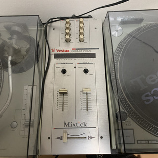 Technicsターンテーブル×2 ミキサーVestax3点セット＋コンポセット