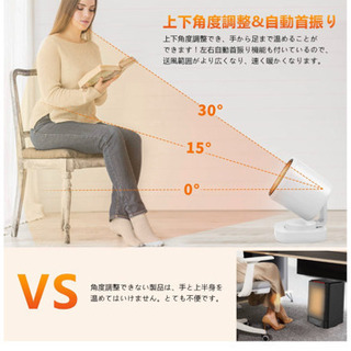 格安！　MYCARBON セラミックヒーター　新品未使用の画像