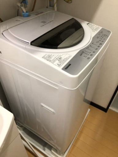 東芝 AW-7G6 全自動洗濯機7kg 風乾燥機能付1.3kg