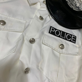 【中古】ミニスカポリスコスプレ衣装の画像