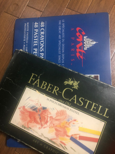 パステルクレヨン 色鉛筆セット コンテアパリ ファーバーカステル