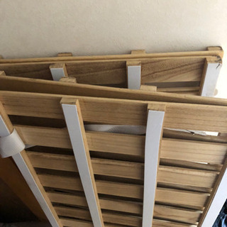 ベッド下　すのこ　セミダブルの画像