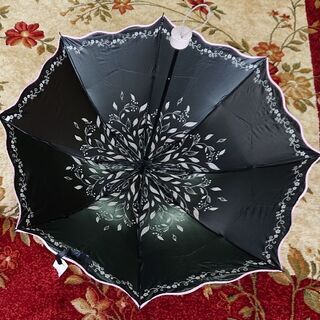 未使用の晴雨兼用3つ折り傘の画像