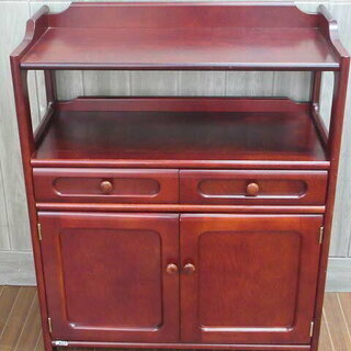 カリモク ◉Karimoku 電話台 引き出し・扉付き収納 コンセント付き カリモク ◉Karimoku 電話台 引き出し・扉付き収納 コンセント付き