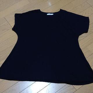 半袖丸首AラインTシャツ【大きいサイズ2L】完売