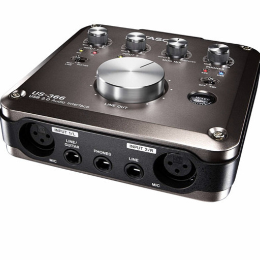 オーディオインターフェース[TASCAM]