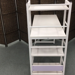 ニトリ システムデスク ザッキー パソコンデスク 白 美品の画像