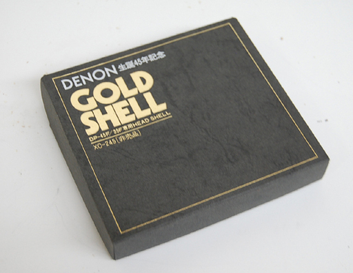 ジャンク扱い DENON/デノン ヘッドシェル XC-245 生誕45年記念 DP-45F DP-35F専用 ゴールド ☆ PayPay(ペイペイ)決済可能 ☆ 札幌市 清田区 平岡