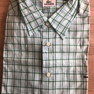 新品　ラコステ男性用半袖シャツ　(Mサイズ)＋おまけ