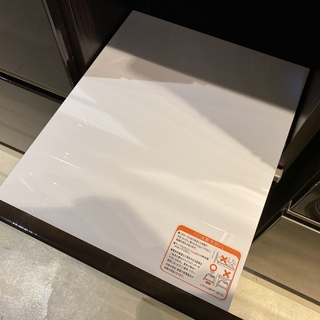 レンジボード ニトリ 茶 収納棚 中古品