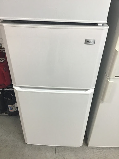 【送料無料・設置無料サービス有り】冷蔵庫 Haier JR-N106H 中古