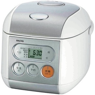 【中古】炊飯器 マイコンジャー 電子ジャー SANYO 三洋 E...