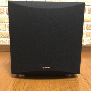 ヤマハ サブウーファー　NS-SW050 ウォルナットの画像