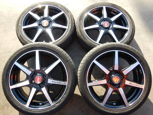 軽自動車用　ユーロハート　１６インチ　ＮＢＯＸ，タント、ワゴンＲ