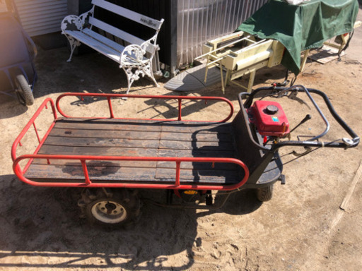 ◆山口農機製作所 YM-501 積載300Kg 三菱エンジンG350L◆運搬車 三輪 トップカー◆