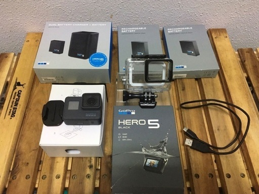 gopro5blackとバッテリーセット