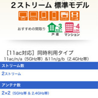 NEC Aterm WG1200HS 高速ギガ対応 無線LANルーター