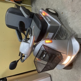 QC249 【動作確認済み】 電動カート ハンドル型 電動車いす...