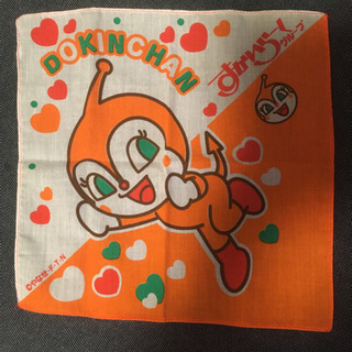 【アンパンマン】 ドキンちゃん ハンカチ 未使用