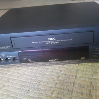 ジャンク　ビデオデッキ　NEC