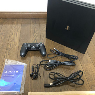 【PS4 PRO】ゲームソフト2本付　