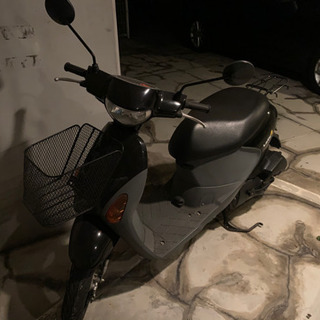 原付　50cc レッツ4 黒　おまけ付き！4万円　値下げ相談可。の画像