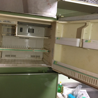 三菱冷蔵庫 実動品 MR-2754VG 1984年製造 アンティーク レトロの画像