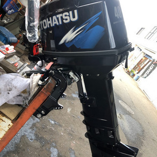 商談成立】中古船外機 トーハツ TLDI（直噴）50馬力