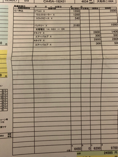 原付　50cc レッツ4 黒　おまけ付き！4万円　値下げ相談可。