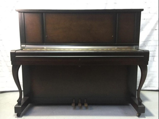 猫足コーヒーブラウン アップライトピアノ APOLLO AR78Z
