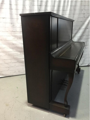 猫足コーヒーブラウン アップライトピアノ APOLLO AR78Z