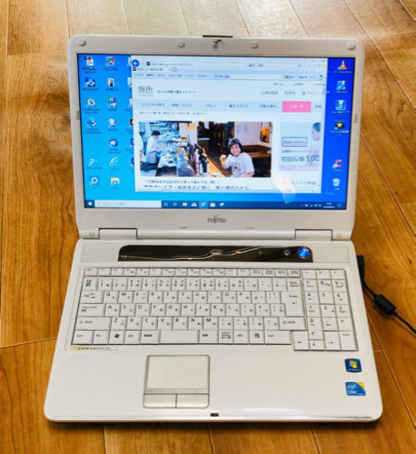 ?富士通　NF/C50 15.6インチ/Core2 P4000/メモリ4GB/最新Win10pro/最新Office2019/アプリ多