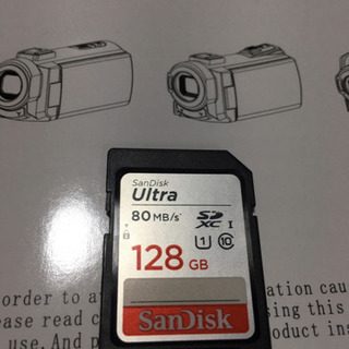  4k デジタルビデオカメラ 48MP WIFI機能 タッチパネル ナイトショット 128GB付きの画像