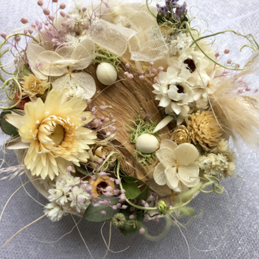 受注制作ナチュラルリングピロー